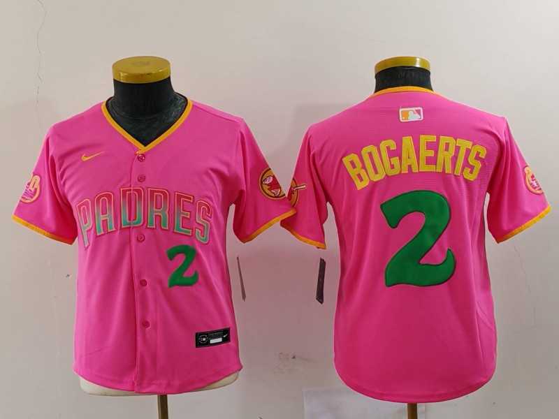 Youth San Diego Padres #2 Xander Bogaerts Pink Player Number Fashion Baseball Jersey,We sell and wholesale Youth San Diego Padres #2 Xander Bogaerts Pink Player Number Fashion Baseball Jersey on line form chian!